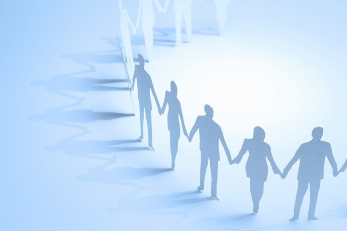 ひとのシルエット